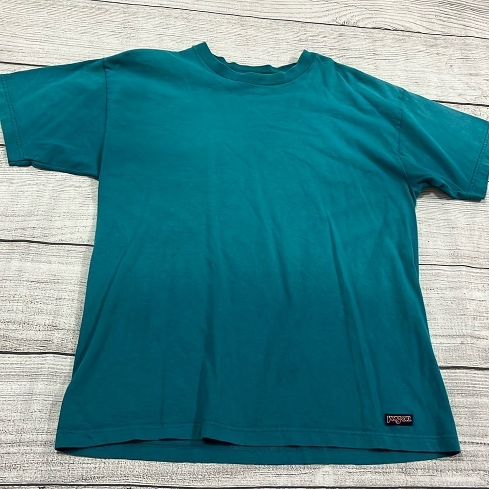 Vintage Jansport 90s Faded USA Made Crewneck T-shirt Size Large